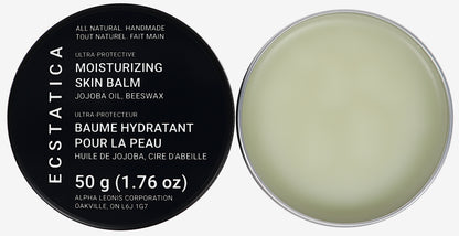 Ecstatica Canadian All-Natural Handmade Local Ultra Protection Moisturizing Skin Balm Cocoa Butter, Coconut Oil, Grapeseed Oil, Jojoba Oil, Shea Butter, Beeswax 50 g (1.76 oz) Product